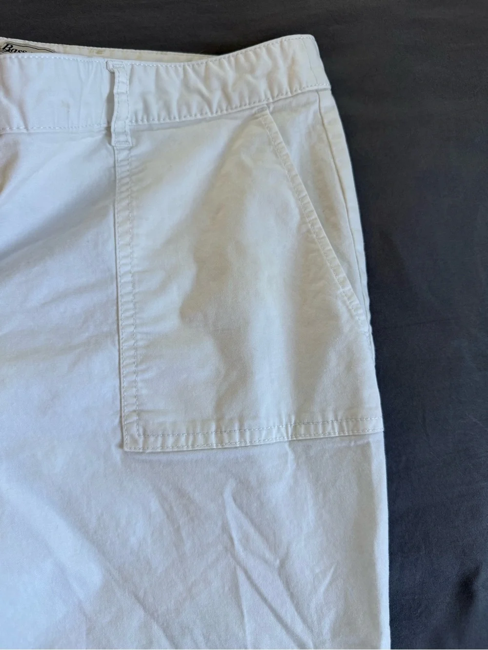 Bass Women's White Casual Shorts